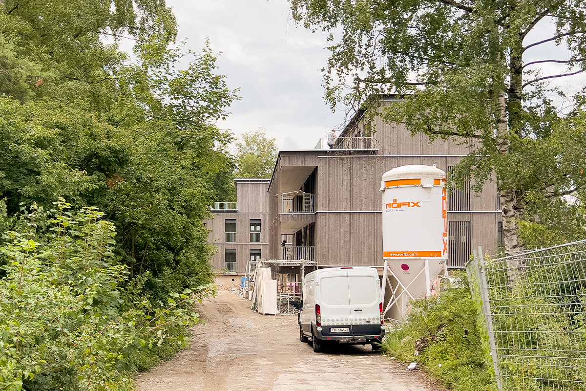 Wohn-Überbauung am Weiher in St. Gallen